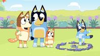Bluey – L-R: Chilli, Bandit, Bingo und Bluey