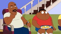 The Cleveland Show – LeVar Brown (l.); Cleveland Brown Jr. (r.)