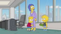 Die Simpsons – (v.l.n.r.) Bart; Marge; Lisa