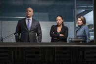 Bull – (v.l.n.r.) Chunk Palmer (Christopher Jackson); Danny James (Jaime Lee Kirchner); Taylor Rentzel (MacKenzie Meehan)