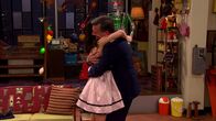 iCarly – L-R: Carly Shay (Miranda Cosgrove), Colonel Steven Shay (David Chisum)
