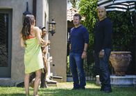 Navy CIS: L.A. – L-R: Special Agent G. Callen (Chris O'Donnell) und Special Agent Sam Hanna (LL COOL J).