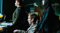 Awoken – L-R: Karla (Sara West), Blake (Benson Jack Anthony), Alice (Amelia Douglass)