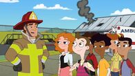 Schlimmer geht's immer mit Milo Murphy – L-R: Richard Chase (voiced by Adrian Pasdar), Melissa Chase (voiced by Sabrina Carpenter), Milo Murphy ('Weird Al' Yankovic), Zack Underwood (voiced by Mekai Curtis)