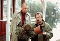 Ein Stück vom Glück – Frank Haller (Klausjürgen Wussow, li.), Jochen Below (Wolfgang Stumpf).