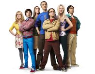 The Big Bang Theory – (7. Staffel) - Eine ganz besondere Truppe: (v.l.n.r.) Bernadette (Melissa Rauch), Howard (Simon Helberg), Amy (Mayim Bialik), Sheldon (Jim Parsons), Leonard (Johnny Galecki), Penny (Kaley Cuoco) und Raj (Kunal Nayyar) ...