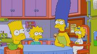 Die Simpsons – (v.l.n.r.) Bart; Lisa; Marge; Maggie