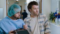 Separation City – L-R: Harry Ronayne (Les Hill), Simon Nicholson (Joel Edgerton)