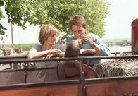 Eine Robbe zum Verlieben – Langsam funkt es zwischen Thomas (Oliver Mommsen) und - nein, nicht der Robbe William, sondern ihrer Besitzerin Anne (Gesine Cukrowski).