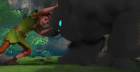Peter Pan - Neue Abenteuer – Peter Pan kämpft gegen Noctarum, dem schwarzen Monster, das eigentlich hinter der magischen Barriere wohnt. Wenn nicht bald die sieben Diamanten gefunden sind, ist Noctarum nicht mehr aufzuhalten.