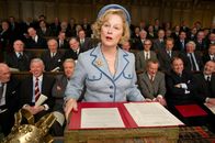 Die Eiserne Lady – Die junge Abgeordnete Maggie Thatcher (Meryl Streep) bei einer Rede im Parlament.