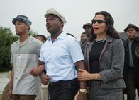 Selma – Demonstration von Selma nach Montgomery, Martin Luther King (David Oyelowo), Coretta Scott King (Carmen Ejogo).