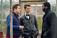 Silent Night - Und morgen sind wir tot – Tony (Rufus Jones, links), Simon (Matthew Goode, Mitte) und James (Sope Dirisu, rechts).