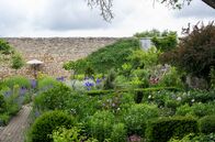 Garten & Lecker – Im modernen Barockgarten blühen auf rund 1000 Quadratmetern Pfingstrosen, Schwertlilien und Zierlauch um die Wette.