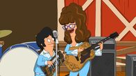 Bob's Burgers – Ist ein Treffen mit Tante Gayle (r.) wirklich besser als Hausarrest? Gene (l.) hat zumindest ganz besondere Vorstellungen zu dem Treffen ...