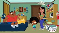 The Cleveland Show – (v.l.n.r.) Cleveland Brown Jr.; Rallo Tubbs; Roberta Tubbs