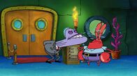 SpongeBob Schwammkopf – L-R: Doorman, Mr. Krabs