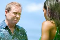 Death in Paradise – L-R: DI Jack Mooney (Ardal O'Hanlon), Florence (Joséphine Jobert)