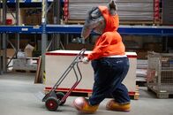 TanzAlarm – TanzTapir bei der Arbeit als Lagerist