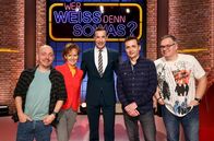 Wer weiß denn sowas? – Moderator und Meteorologen Donald Bäcker (2.v.r.).