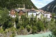 Mythos Gotthard - Pass der Pioniere – Das Dorf Göschenen am Fuß des Gotthard-Passes.