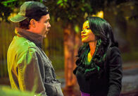 Lethal Weapon – Damon Wayans (Det. Roger Murtaugh), Keesha Sharp (Trish Murtaugh).