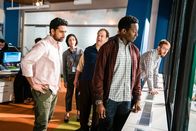 God Friended Me – (v.li.): Suraj Sharma (Rakesh Singh), Jordan Gelber (Dan), Brandon Micheal Hall (Miles Finer).