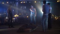 American Horror Story – (v.l.n.r.) Cameron Deitrich (Gideon Glick); Adam Carpenter (Charlie Carver); Daniel Kanowicz (Hale Appleman); Morris (Kyle Beltran)