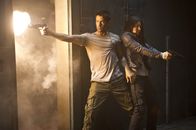Total Recall – L-R: Douglas Quaid (Colin Farrell), Lori Quaid ( Kate Beckinsale)