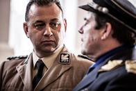 Komplizen des Bösen – L-R: Martin Bormann (Jonathon Michaels) und Hermann Göring (Steve Munroe)