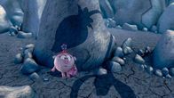 PinCode – Rosa allein in einer Höhle.