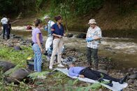 Deadly Tropics – (v.l.n.r.) Gaëlle Crivelli (Béatrice de la Boulaye); Mélissa Sainte-Rose (Sonia Rolland); Philippe Dorian (Valentin Papoudof)