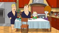 American Dad! – L-R: Terry, Greg, Libby, Roger