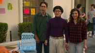 The Goldbergs – v.l.n.r.) Matthew Schernecke (Augie Isaac); Dave Kim (Kenny Ridwan); Emmy Mirsky (Stephanie Katherine Grant)