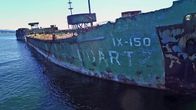 Lost Places – Stahl würde dem Salz im Meerwasser nicht lange standhalten können, ohne zu rosten. Die Schiffe aus Beton sind weitaus beständiger.