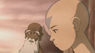 Avatar - Herr der Elemente – L-R: Guru Pathik, Aang