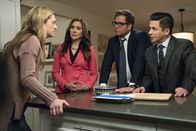 Bull – v.l.n.r.) Maya Whitbeck (Marin Irelans); Thalia Macera (Nadia Dajani); Dr. Jason Bull (Michael Weatherly); Benny Colón (Freddy Rodríguez)