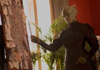 Doctor Who – Picture shows: Vastra (Neve McIntosh)