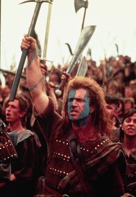 Braveheart – Inmitten des Kampfgetümmels: Braveheart William Wallace (Mel Gibson) ...